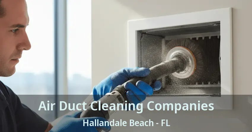 Air Duct Cleaning Companies Hallandale Beach - FL