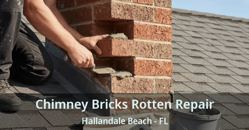 Chimney Bricks Rotten Repair Hallandale Beach - FL