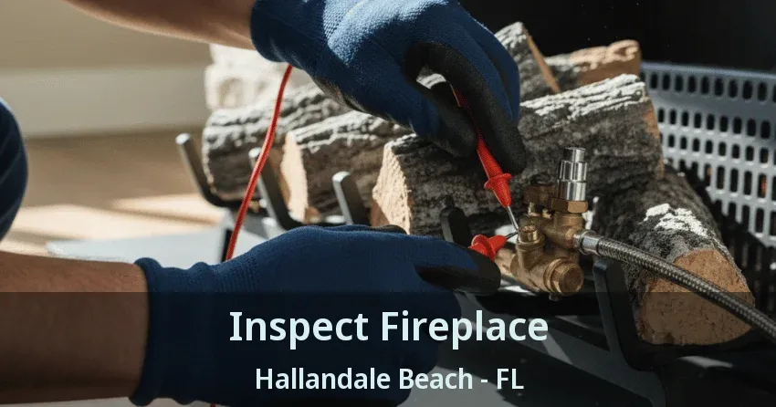 Inspect Fireplace Hallandale Beach - FL