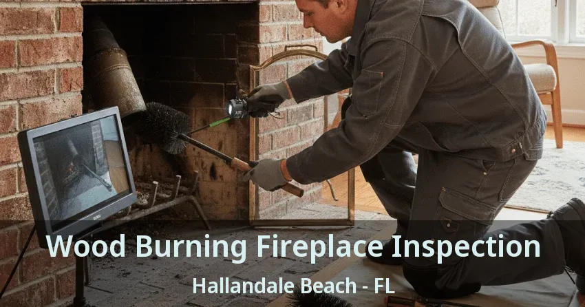 Wood Burning Fireplace Inspection Hallandale Beach - FL